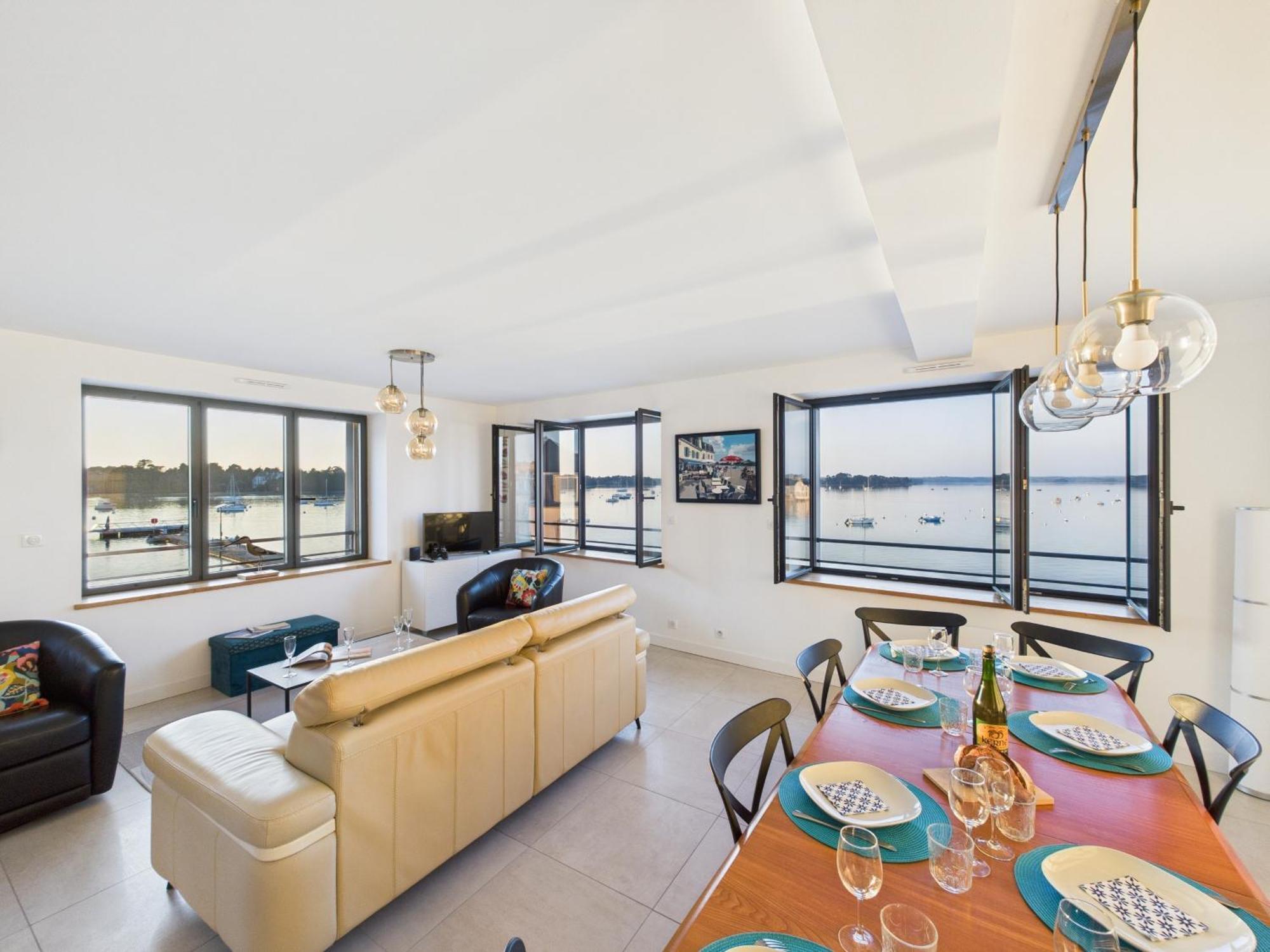 Appartement Vue Sur La Mer A L'Ile Tudy ! Kültér fotó